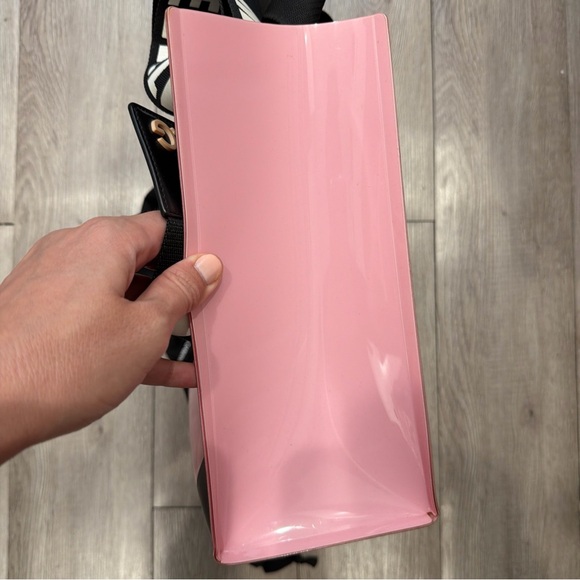Dolce & Gabbana PVC Strap Shoppers Tote Bag Barbie pink